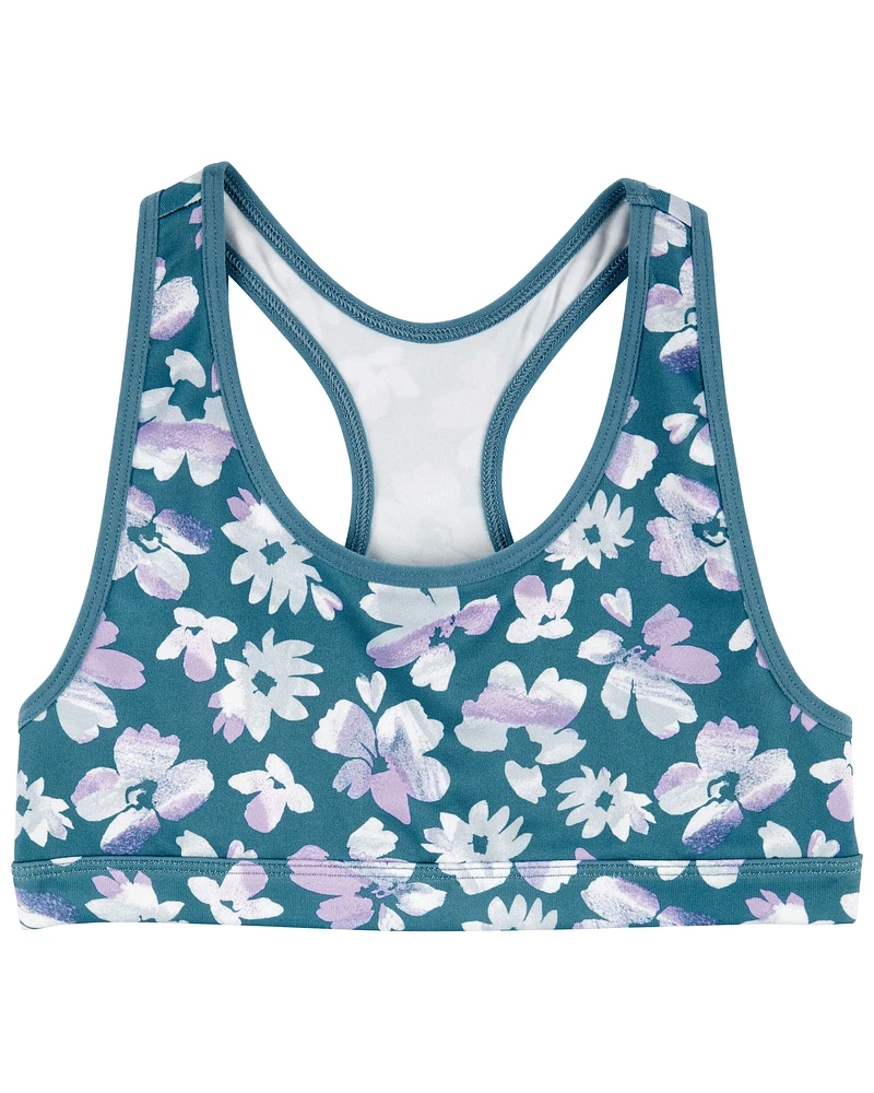 Floral Sports Bra