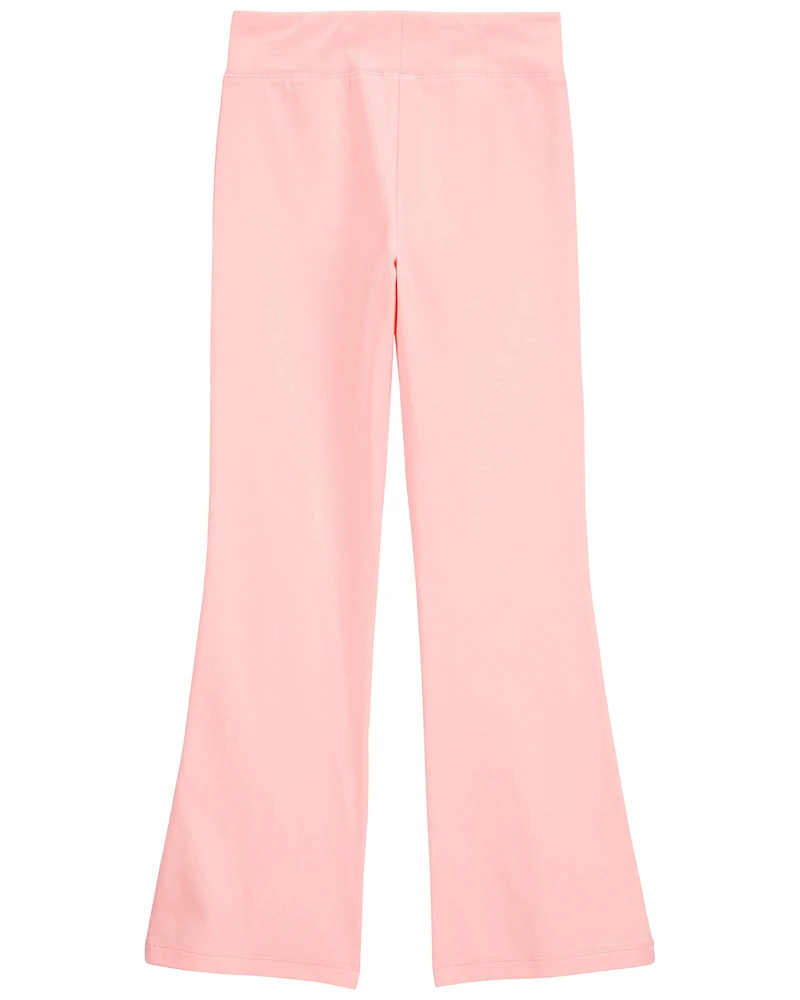 Kid Split Hem High-Rise Pants