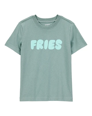 Toddler Fries Short-Sleeve Graphic Tee - Green