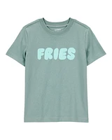 Toddler Fries Short-Sleeve Graphic Tee - Green