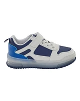 Toddler Light-Up Casual Sneakers - White/Navy