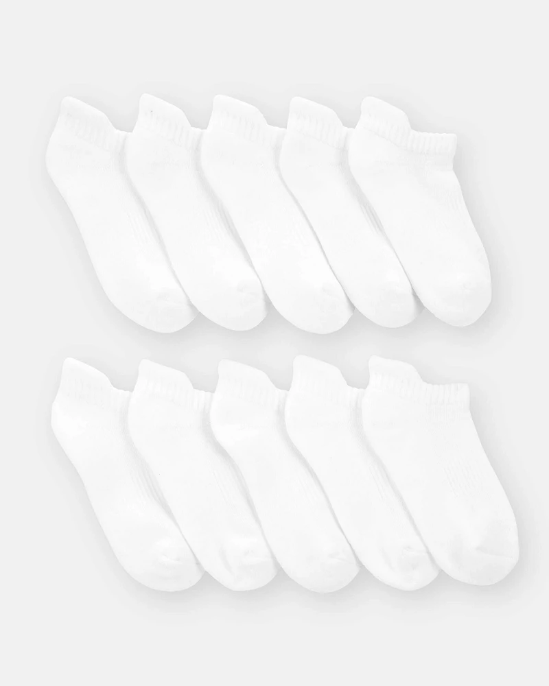 Kid 10-Pack No Show Socks