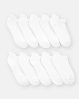 Kid 10-Pack No Show Socks