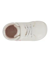 Every Step® First Walker Floral High-Top Sneakers - White