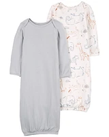 Baby 2-Pack PurelySoft Gown Set