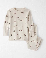 Baby Organic Cotton Pyjamas Beavers' Creek Print