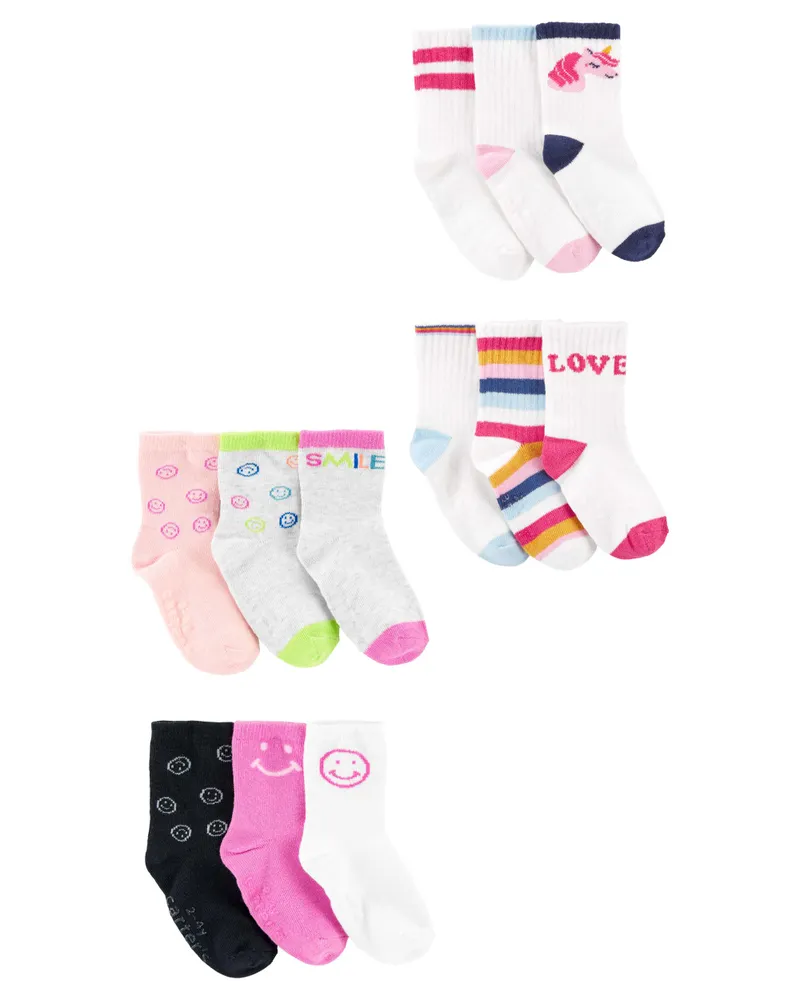 Emballage de 12 chaussettes pour toutes-petites