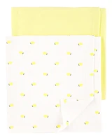 Baby 2-Pack Waffle Knit Blankets
