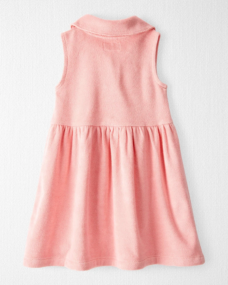 Toddler French Terry Dress Made with Organic Cotton