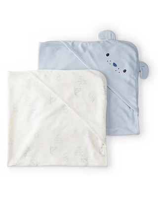 Baby 2-Pack Hooded Towels