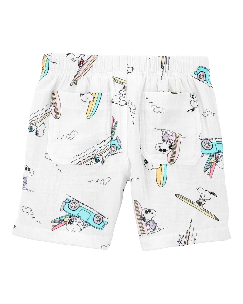 Toddler Snoopy 2-Piece Gauze Outfit Set