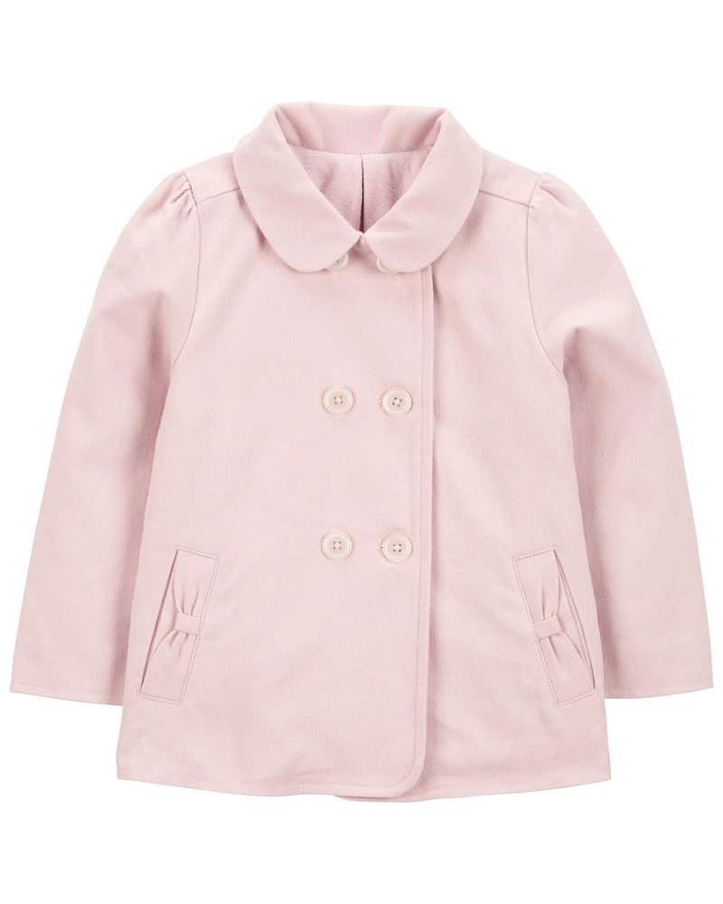 Baby Cotton Woven Jacket - Pink