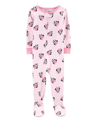 Toddler 1-Piece 100% Snug Fit Cotton Footie Pyjamas