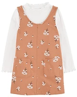 Toddler 2-Piece Floral Dress Set