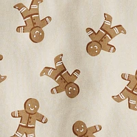Toddler 2-Piece Gingerbread Man Set Made with Organic Cotton