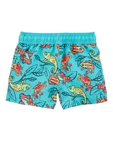 Toddler Iguana Swim Trunks