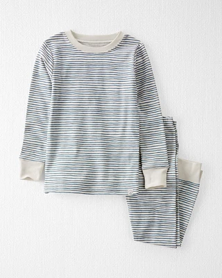 Toddler Organic Cotton Pyjamas Set Stripes