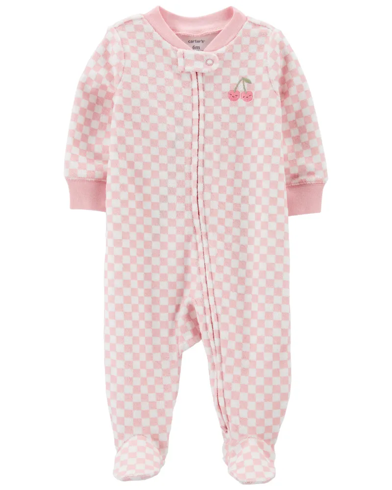 Carters - Baby Girl Cherry Print Romper