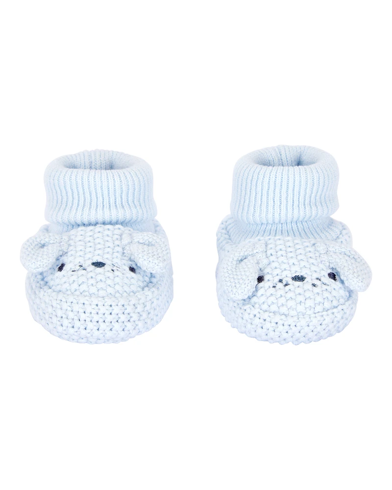 Baby Puppy Crochet Booties