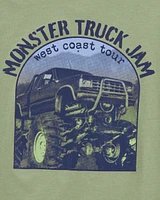 Kid Monster Truck Jam Graphic Tee