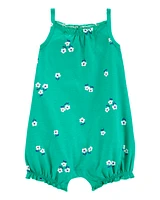 Baby Floral Cotton Romper