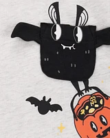 Toddler 2-Piece Halloween Bat Tee & Jogger Set