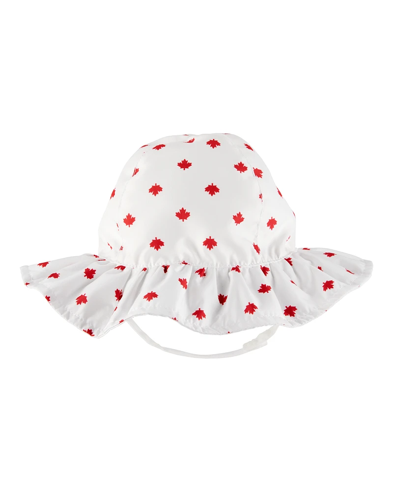 Baby Canada Day Sun Hat