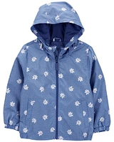 Baby Floral Fleece-Lined Lightweight Jacket