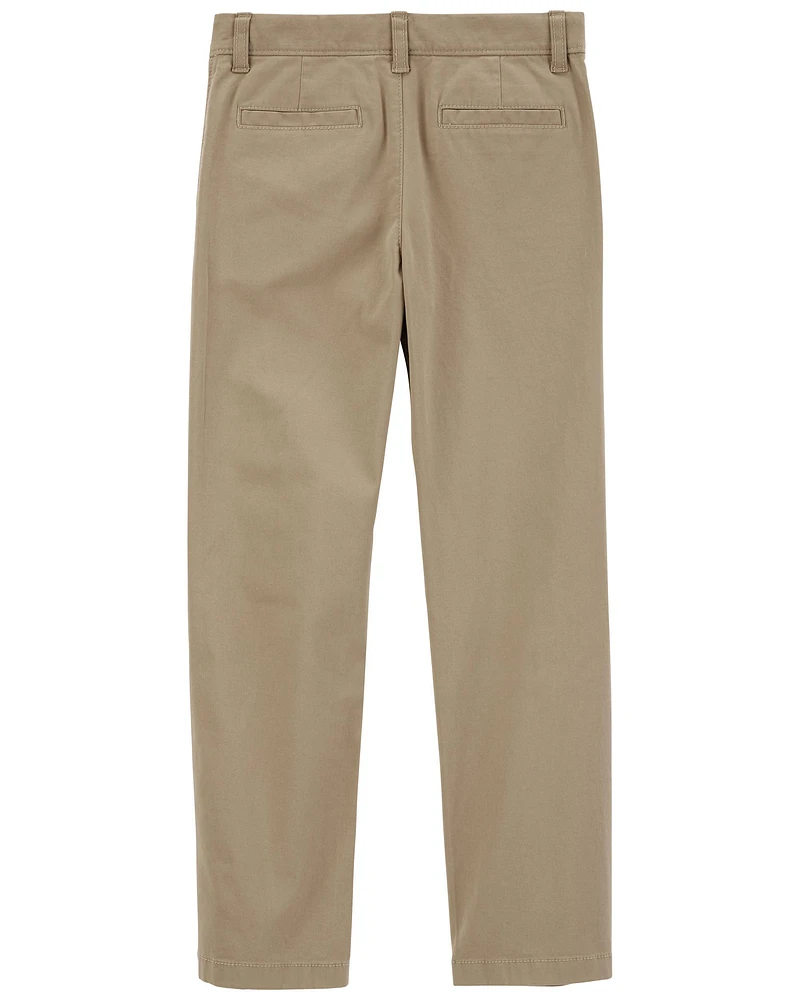 Kid Flat-Front Pants