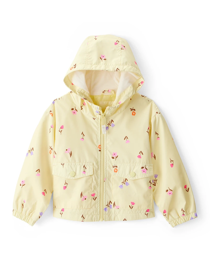 Toddler Ditsy Floral Windbreaker