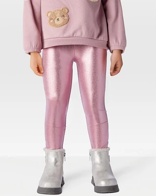 Toddler Metallic Leggings