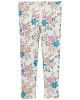 Toddler Floral Stretch Leggings