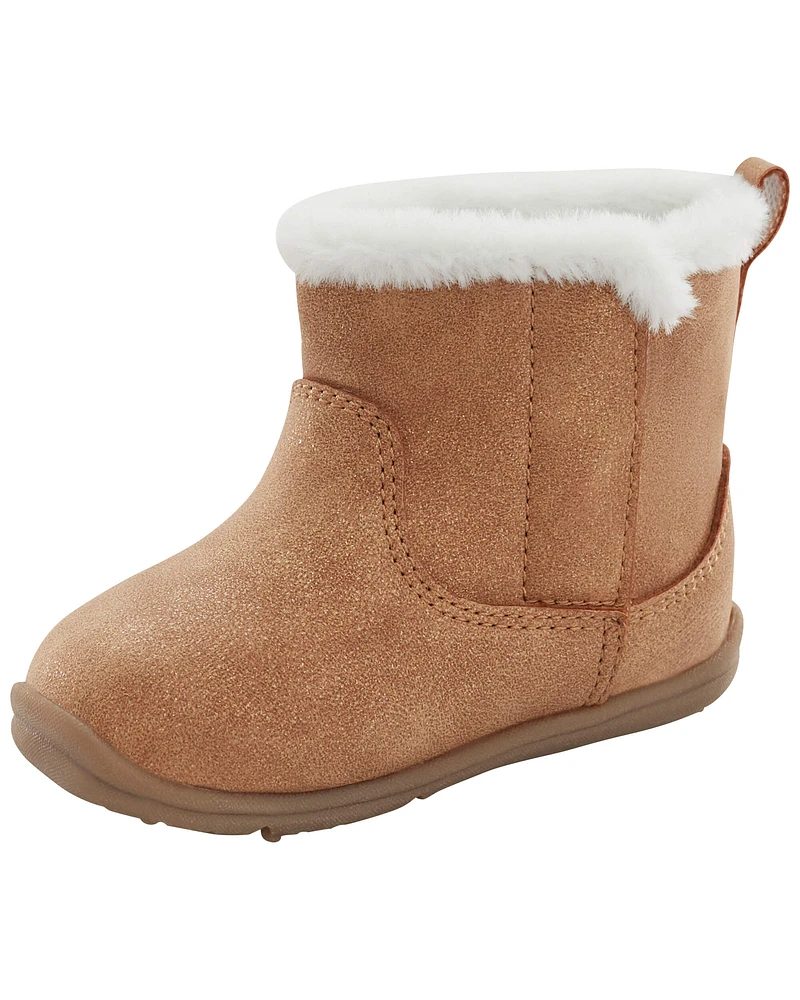 Baby Easy Step Sherpa Winter Boots