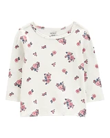 Baby 3-Piece Floral Long-Sleeve Bodysuit & Jumper Set