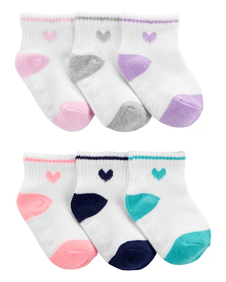 Baby 6-Pack Crew Socks