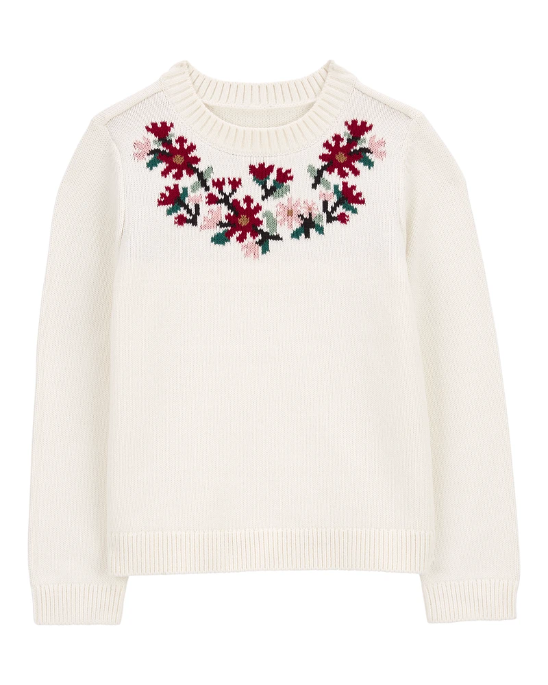 Kid Holiday Cotton Sweater