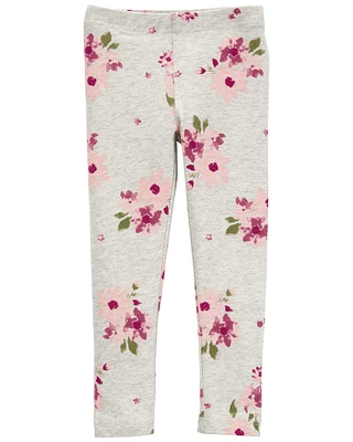 Enfant en bas âge Legging à motifs de fleurs