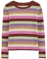 Striped Chenille Sweater