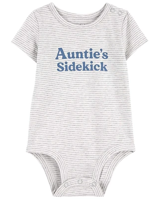 Auntie's Sidekick Cotton Bodysuit