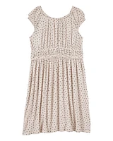 Kid Polka Dot Viscose Dress