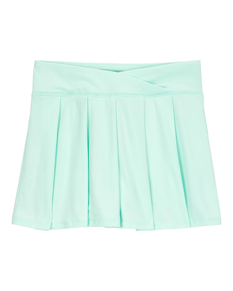 Girls Active Match Skort - Turquoise