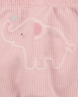 Baby 3-Piece Elephant Little Character Set®- Pink