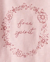 Toddler Organic Cotton Free Spirit Long-Sleeve Jersey Tee