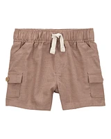 Baby 3-Piece Beach Print Little Short Set