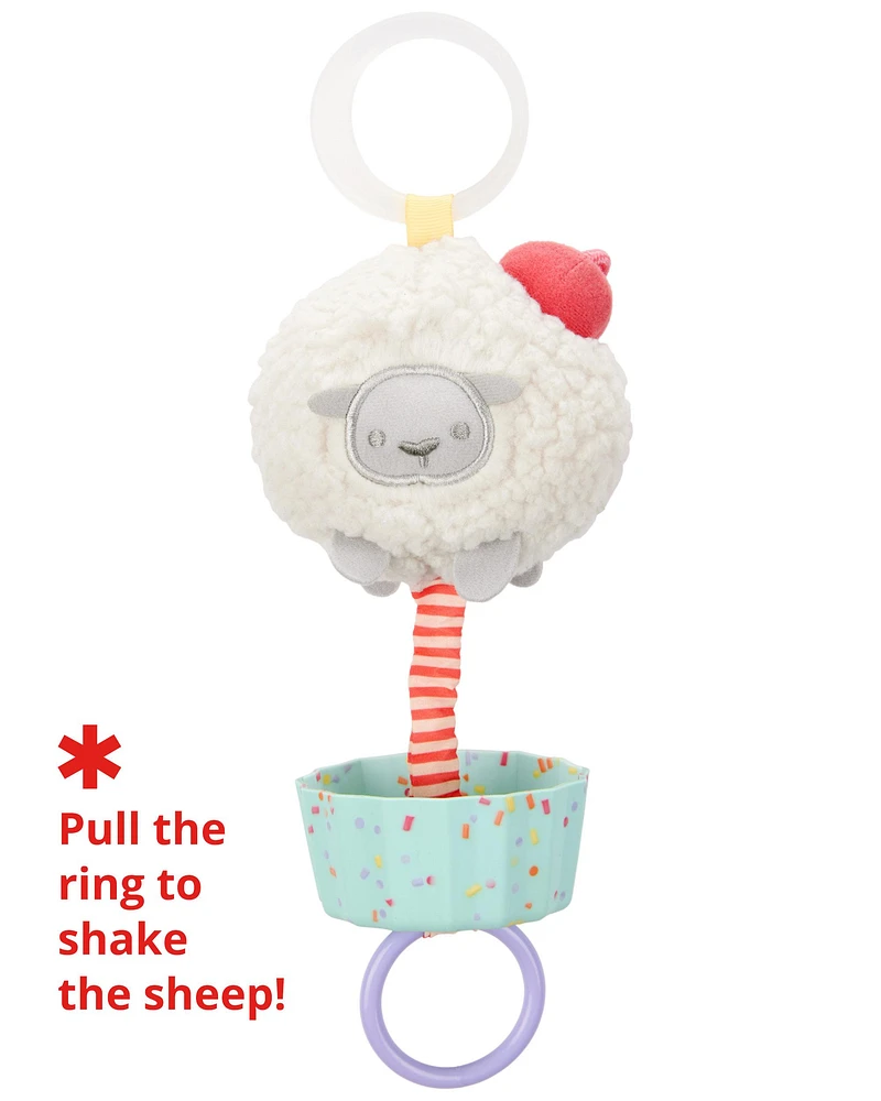 Sweet Sheep Jitter Stroller Toy