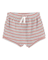 Baby 3-Piece Outfit Set - Heather/Orange