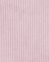 Kid Long-Sleeve Velour Dress