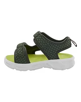 Toddler Rugged Light Up Sandals - Green