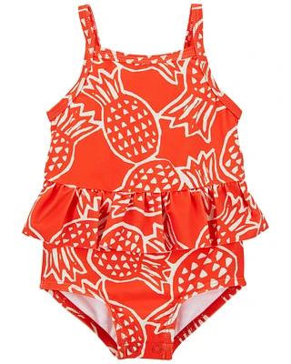 Pineapple 1-Piece Swimsuit