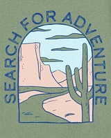 Kid Search For Adventure Short-Sleeve Graphic Tee - Green